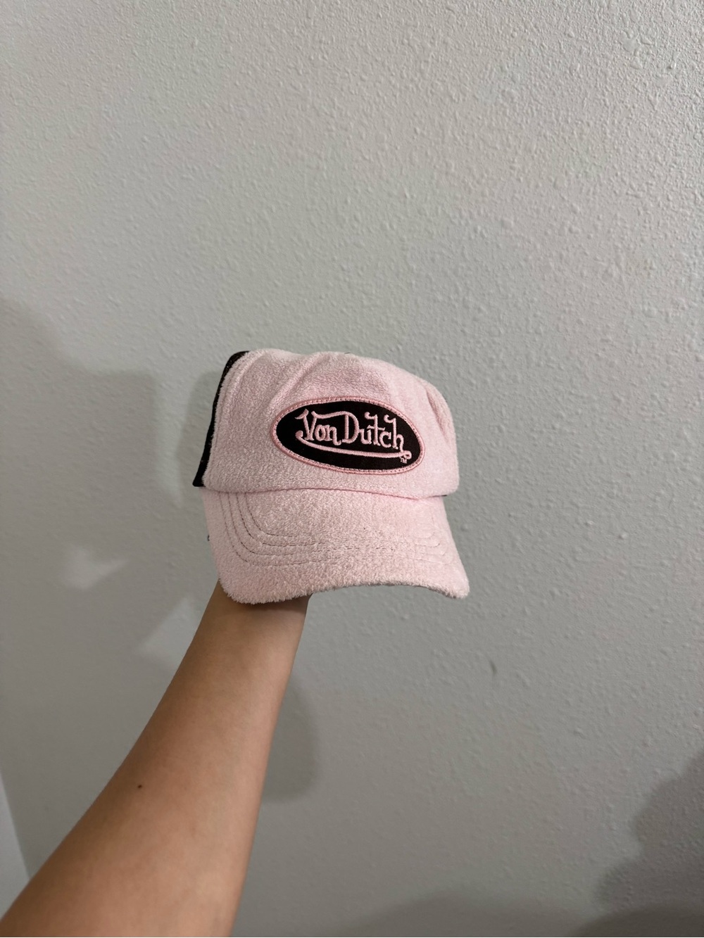 Pink Von Dutch adjustable hat
